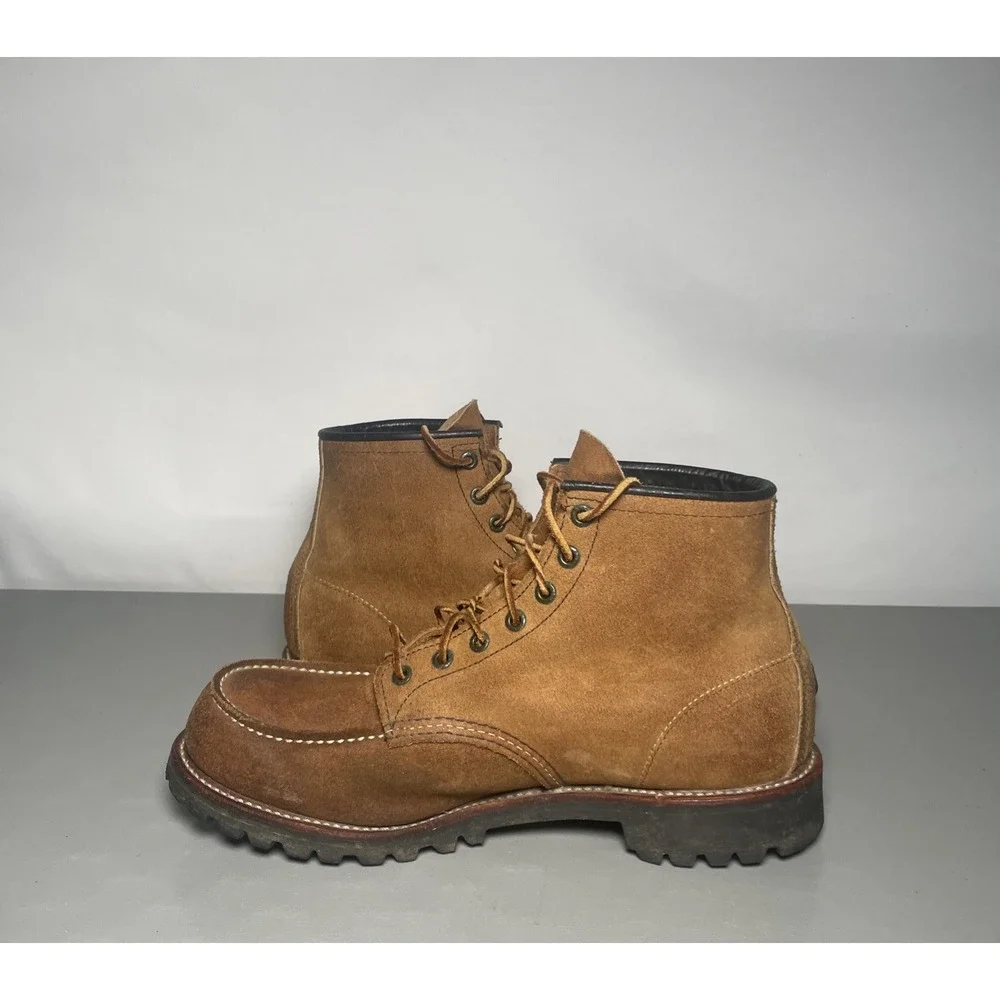 RED WING J CREW ROUGHNECK MOC TOE BOOTS 11.5D Limited Edition